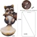 Juegoal Raccoon Bird Feeder Tree Decor O