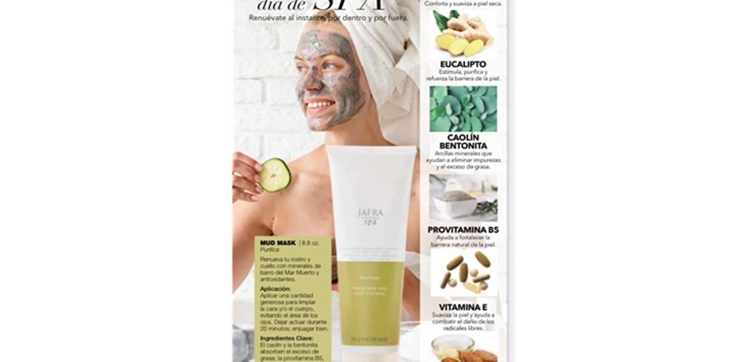 Jafra Spa Mud Mask 8.8 oz. New & Sealed