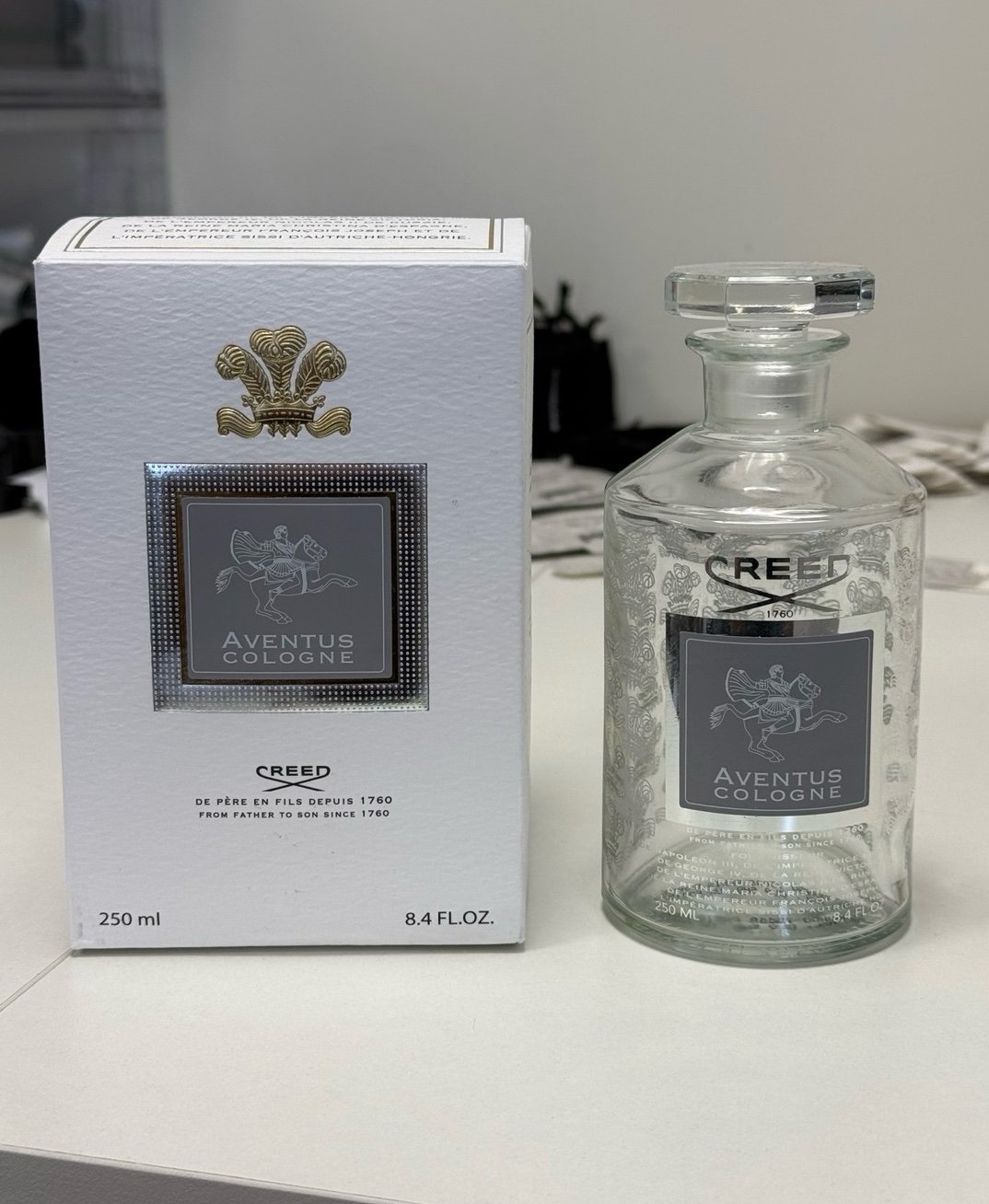 Creed Aventus Cologne 250ML EMPTY FLACON