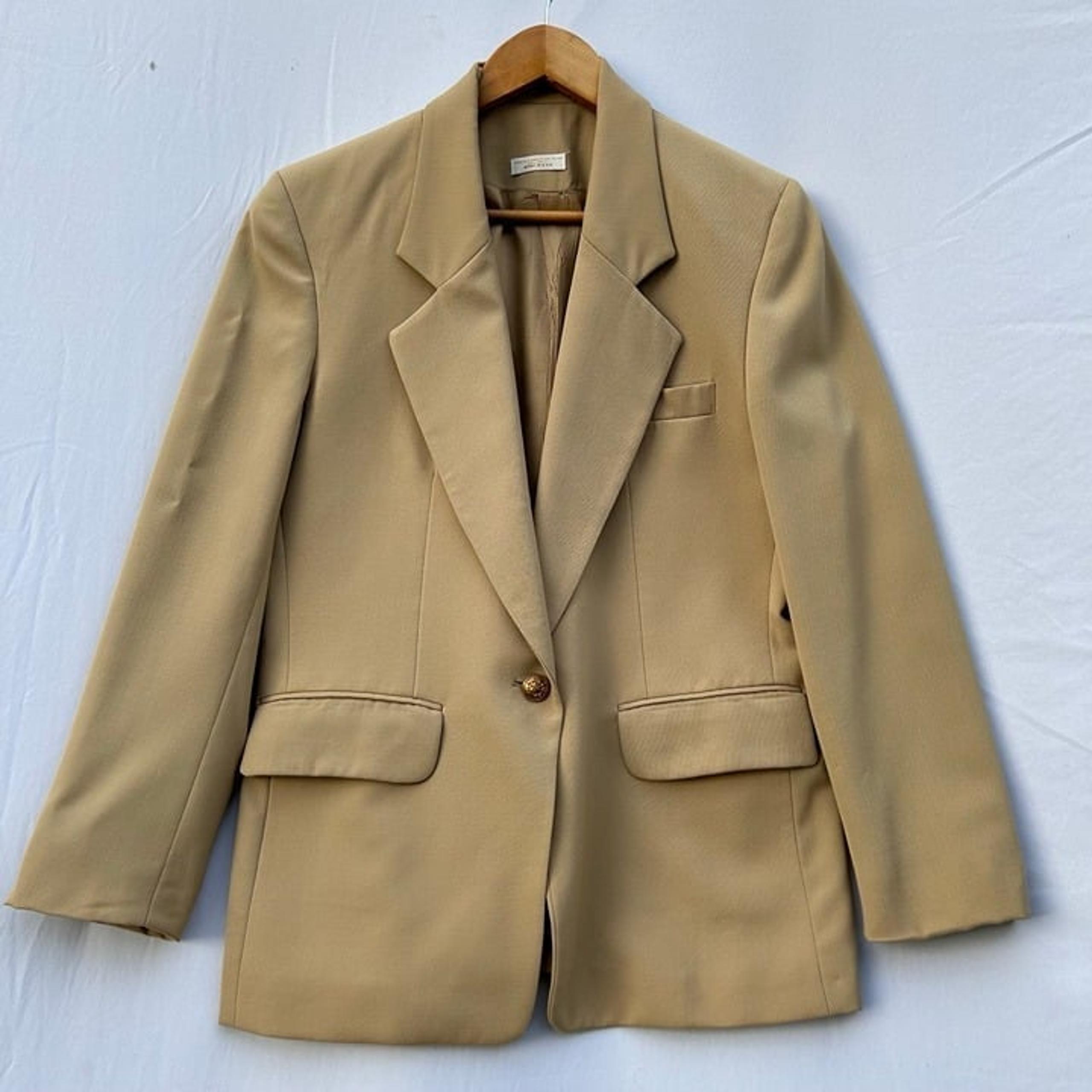 Made in the USA Single Button Blazer