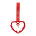 NEW 2PCS BARBED WIRE RED JDM TSURIKAWA RING RED Handle Strap Drift Charm