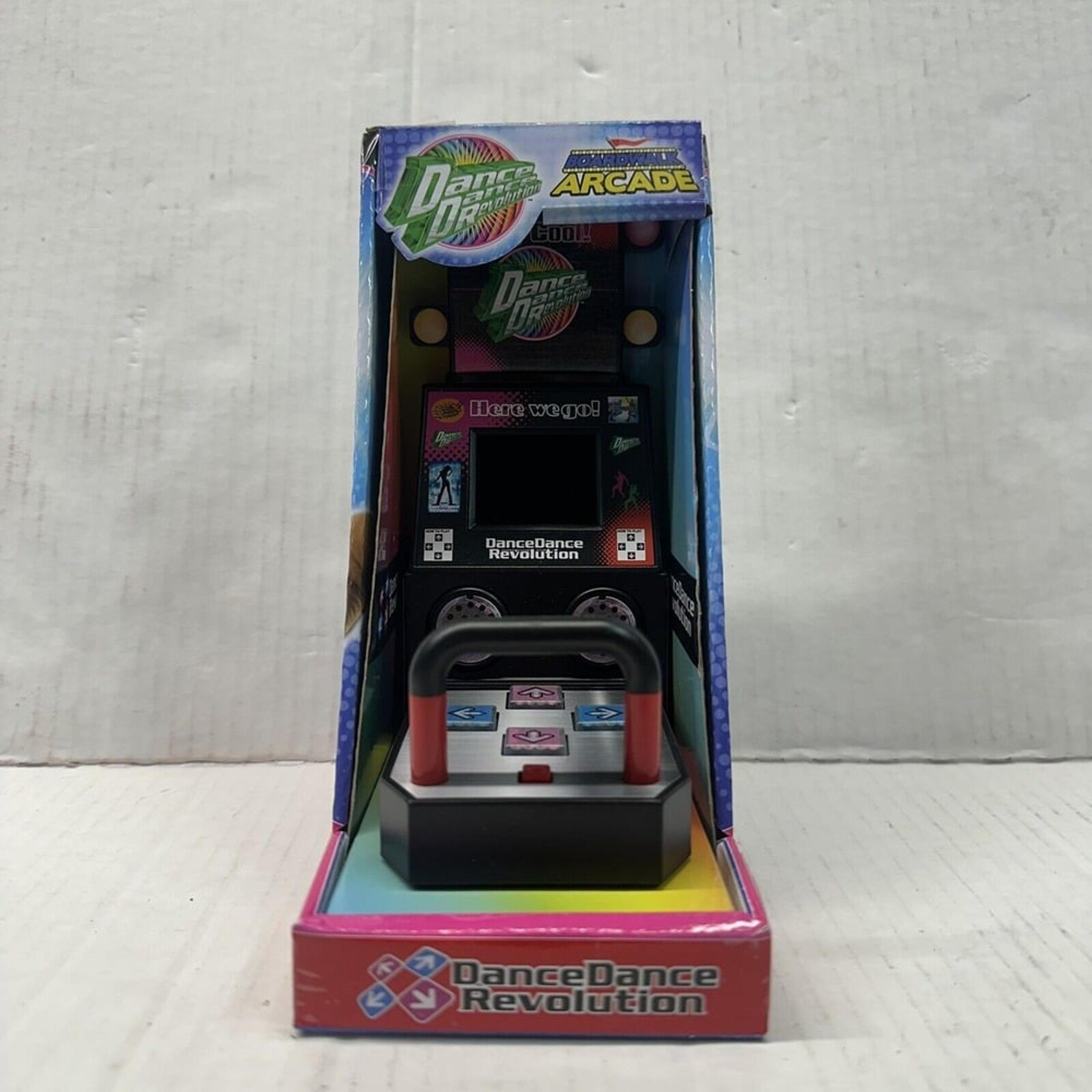 Super Impulse Boardwalk Arcade Tiny Dance Dance Revolution Mini Game Machine DDR