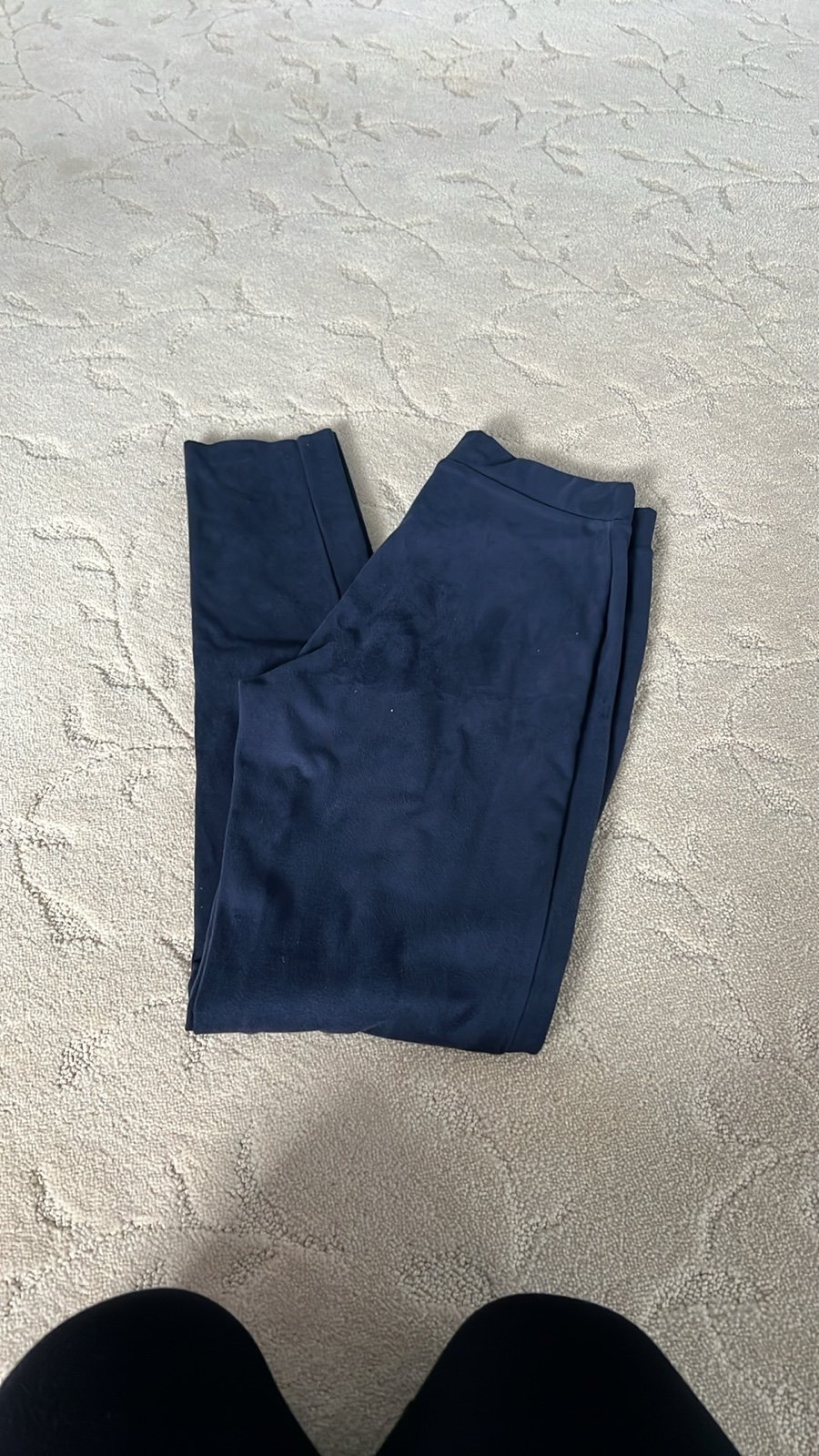 Wolford Velour Legging Size: 36 Black US 6