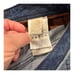 Diesel Jeans Straight Regular Blue Washed Denim Larkee Button Fly Mens 34x30