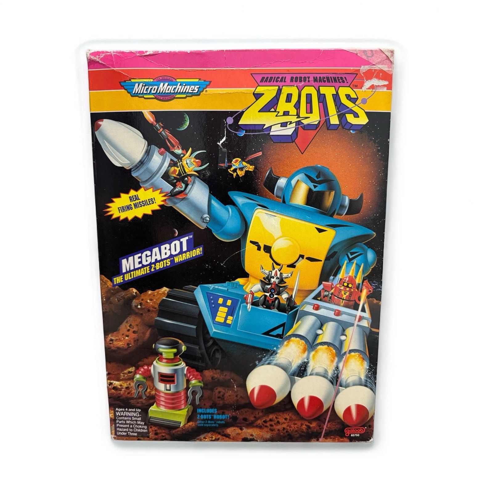 Micro Machines Z-BOTS MEGABOT 1992 Original Release *NEW*