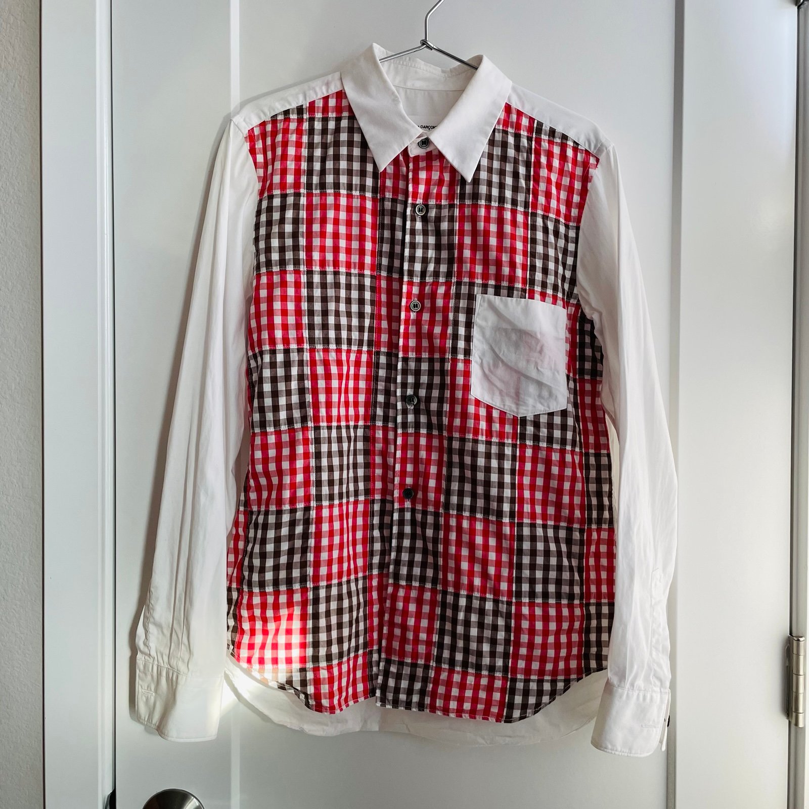 Comme des Garçons Girl Patchwork Shirt Adult S