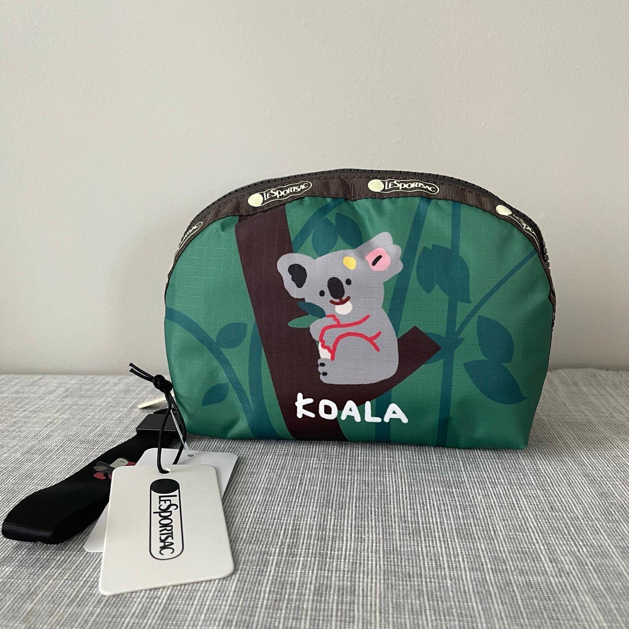 Lesportsac Animals Dome Cosmetic Bag NWT