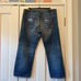 AG Adriano Goldschmied Ex-Boyfriend Crop Distressed Jeans Size 31