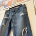 AG Adriano Goldschmied Ex-Boyfriend Crop Distressed Jeans Size 31