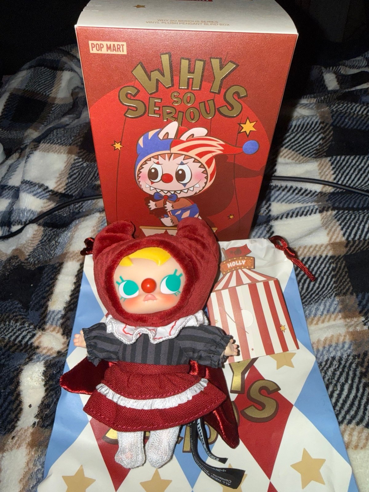 POPMART Authentic Why So Serious Molly Crimson Dancer