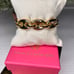 Bracelet house of Harlow gold link stretch bracelet