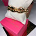Bracelet house of Harlow gold link stretch bracelet