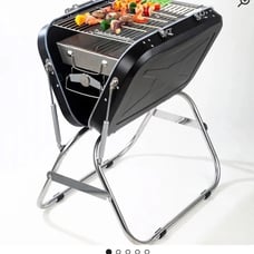 Portable Outdoor Charcoal Grill Household Stainless Steel BBQ