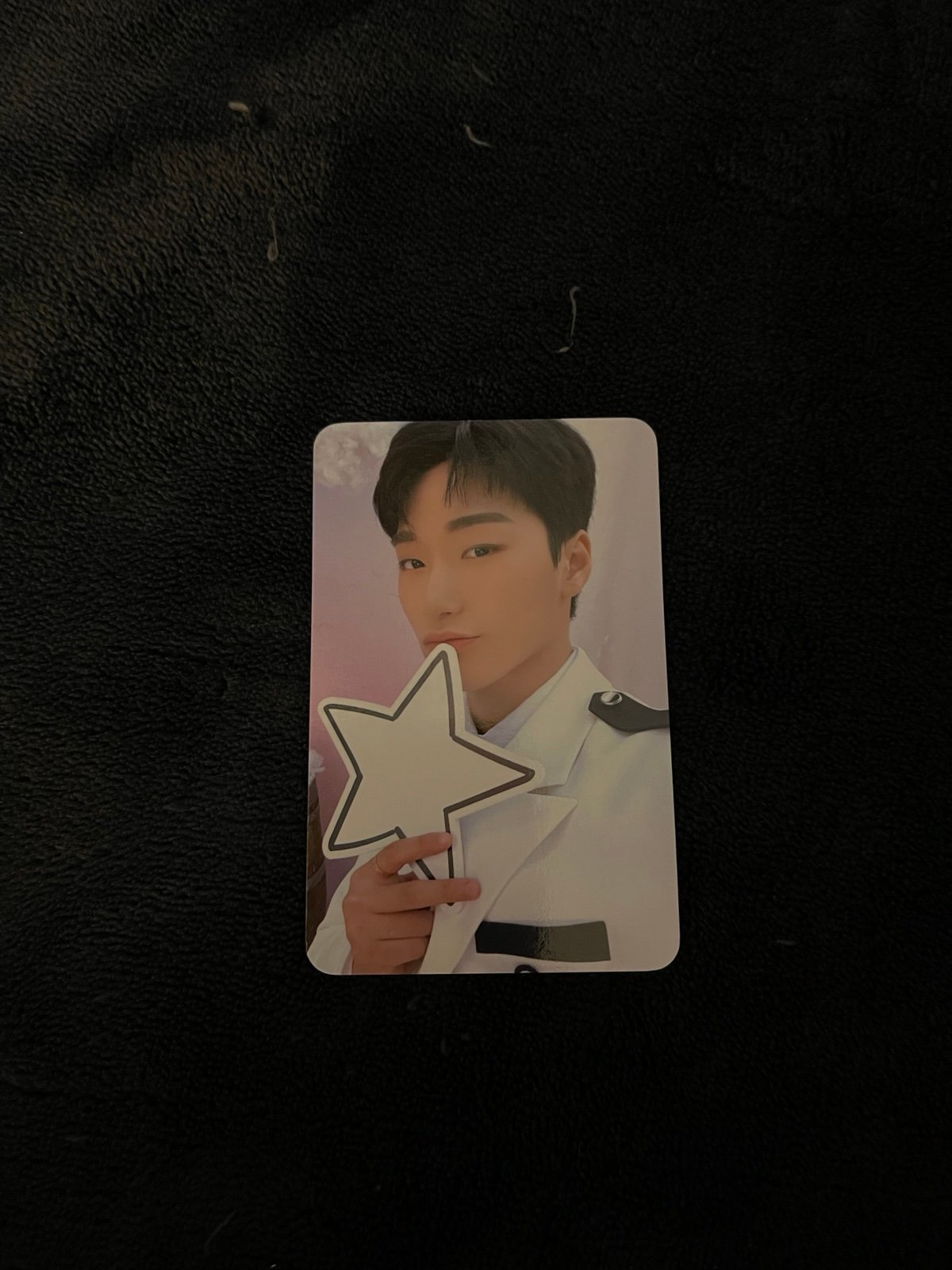 ATEEZ SAN ANITEEZ in Illusion Pop-Up Store Pajamas Photocard