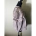 Travota Birds of Paradise Blue/White/Red Strip Top Sz SM