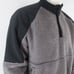 Outerknown Skyline Fleece Sherpa 1/4 Zip Pullover Shirt Jacket Mens Large Gray