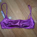 NWT SKIMS METALLIC SWIM SET IN DRAGONFRUIT SIZE XS
