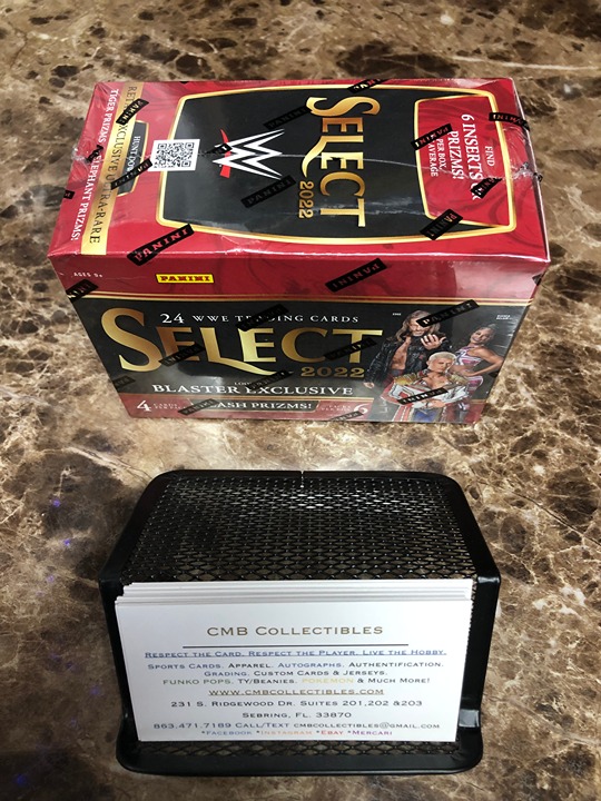 2022 Panini Select WWE Baster Box Factory Sealed!
