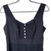 Royal Bones Daang Goodman High Low Sleeveless Black Dress Goth Punk Size M