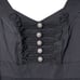 Royal Bones Daang Goodman High Low Sleeveless Black Dress Goth Punk Size M