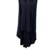 Royal Bones Daang Goodman High Low Sleeveless Black Dress Goth Punk Size M