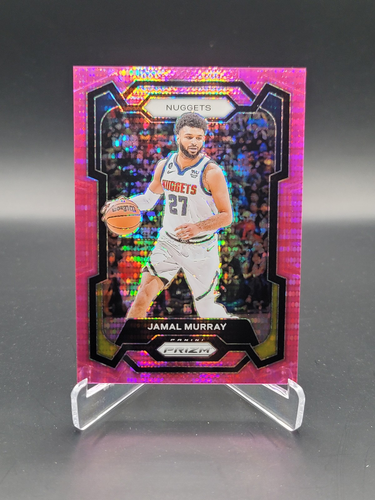 2023-24 Panini Prizm Jamal Murray #3 Monopoly Man Black and