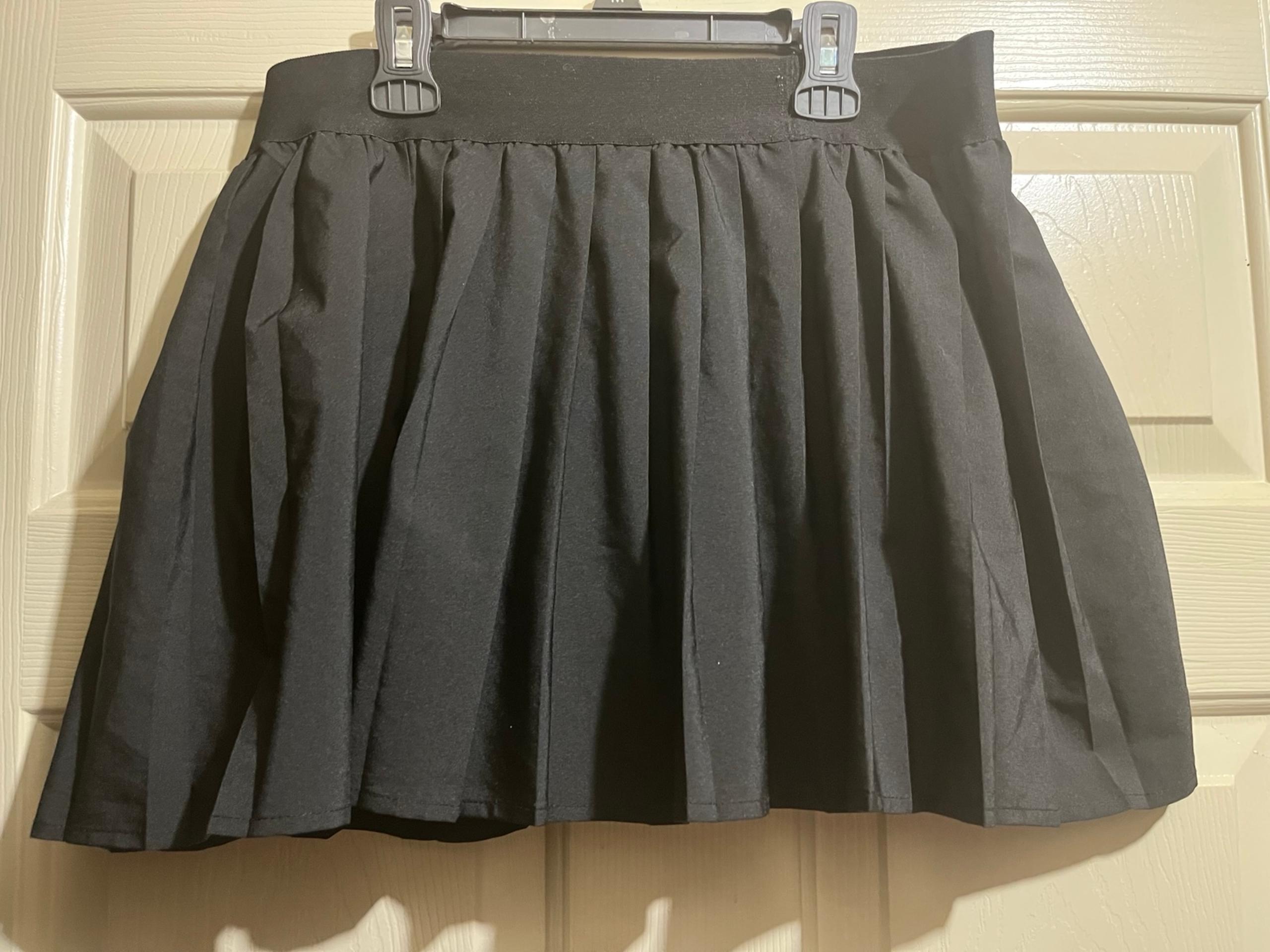 Sz Large black mini skort women’s new