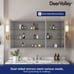 DEERVALLEY 48 in. W x 26 in. H Rectangular Bathroom 3-Doors Medicine Cabinet