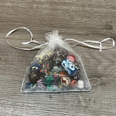 Sachet Of Vintage/ Antique Venetian Trade Beads/ Assorted Clay Beads