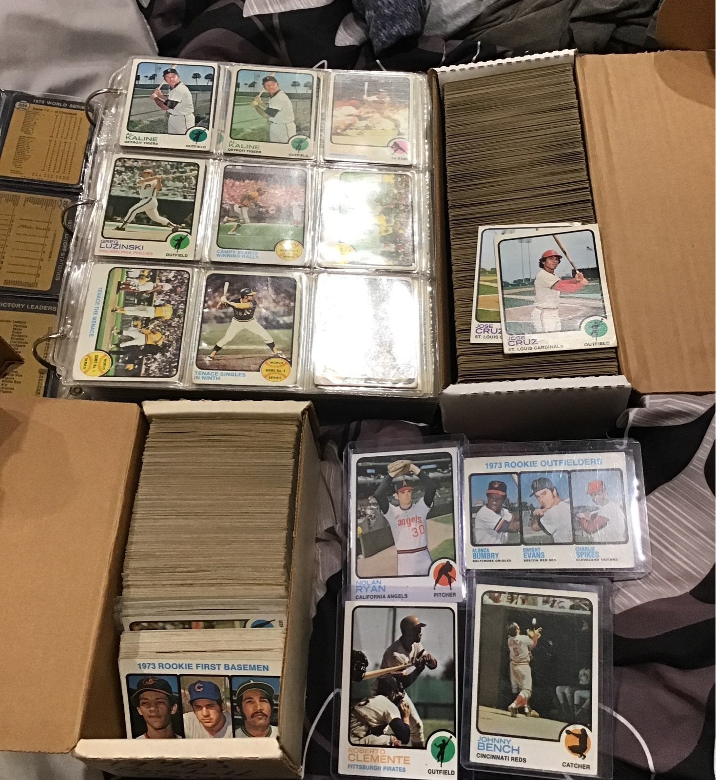 1973 Baseball Card near set