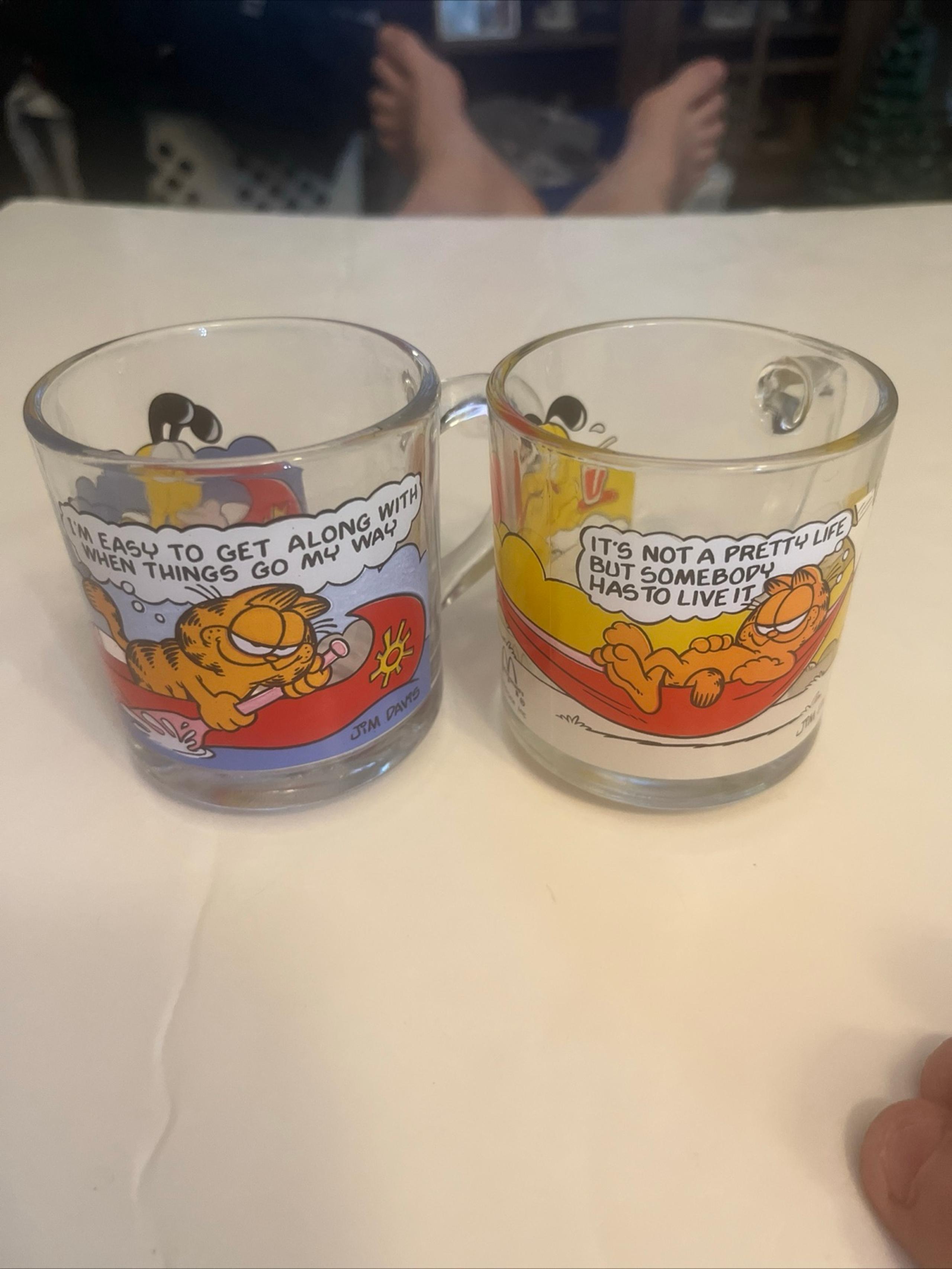 Garfield McDonald’s mugs