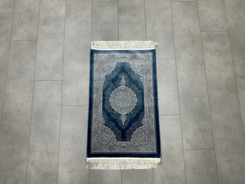 2x3ft Mini Silk Rug Authentic Rug,Special Mini Rug Top