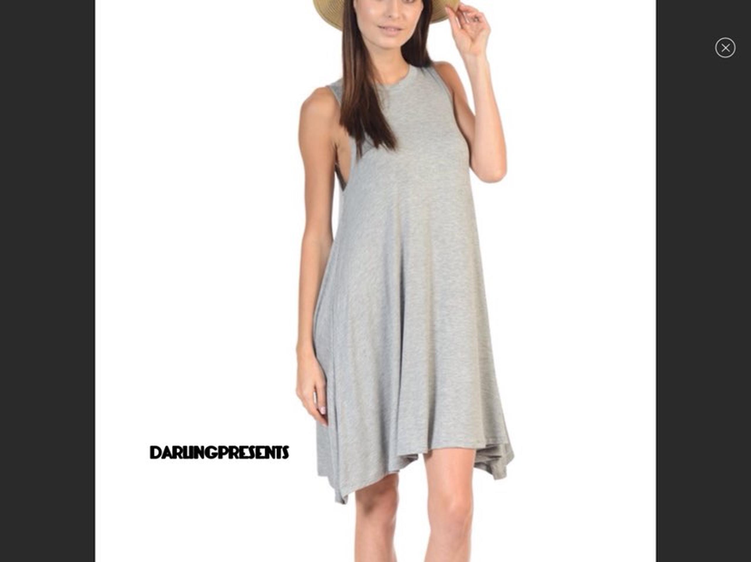 'FS' NEW GRAY SHIFT DRESS