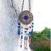 Crystal sun catcher boho inspired wind chime window hanging outdoor decor