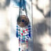 Crystal sun catcher boho inspired wind chime window hanging outdoor decor