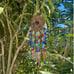 Crystal sun catcher boho inspired wind chime window hanging outdoor decor
