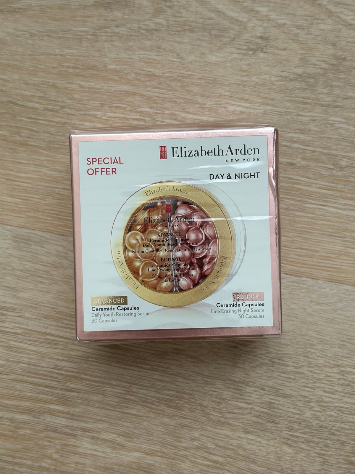 Elizabeth Arden Advanced Ceramide Face Serum Capsules, Anti-Aging Skincare