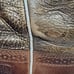 Ariat Mens Sz 10D/43 Western Boots Metallic Brown Croc embossed Leather 10008804