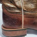 Ariat Mens Sz 10D/43 Western Boots Metallic Brown Croc embossed Leather 10008804
