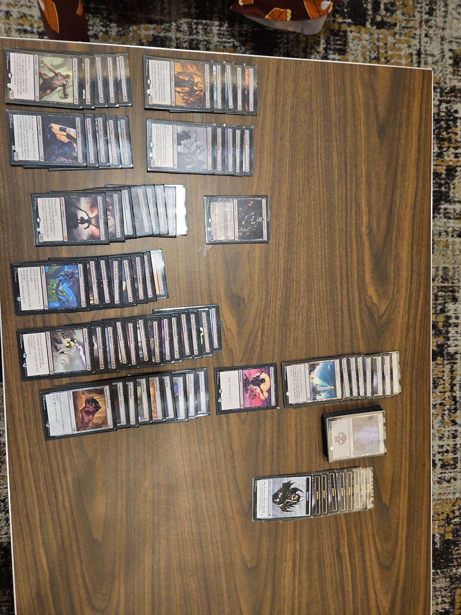 Sworn to Darkness Commander 2014 Precon loose