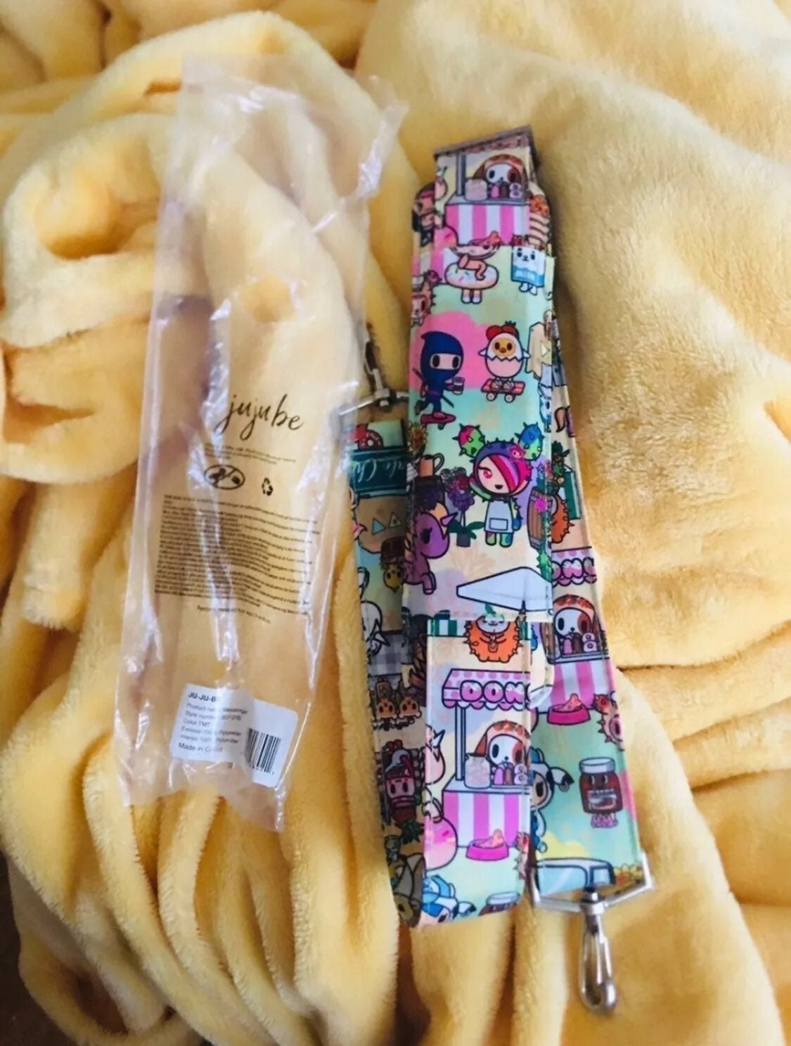 NEW JuJuBe x Tokidoki Toki Market messenger strap Ninja
