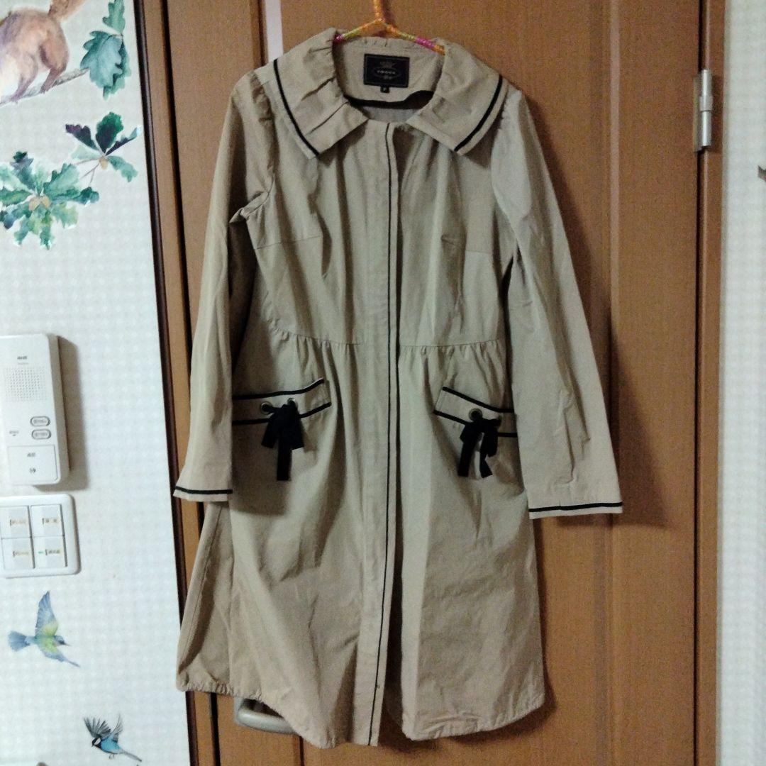 TOCCA Beige Long Coat, Size 2