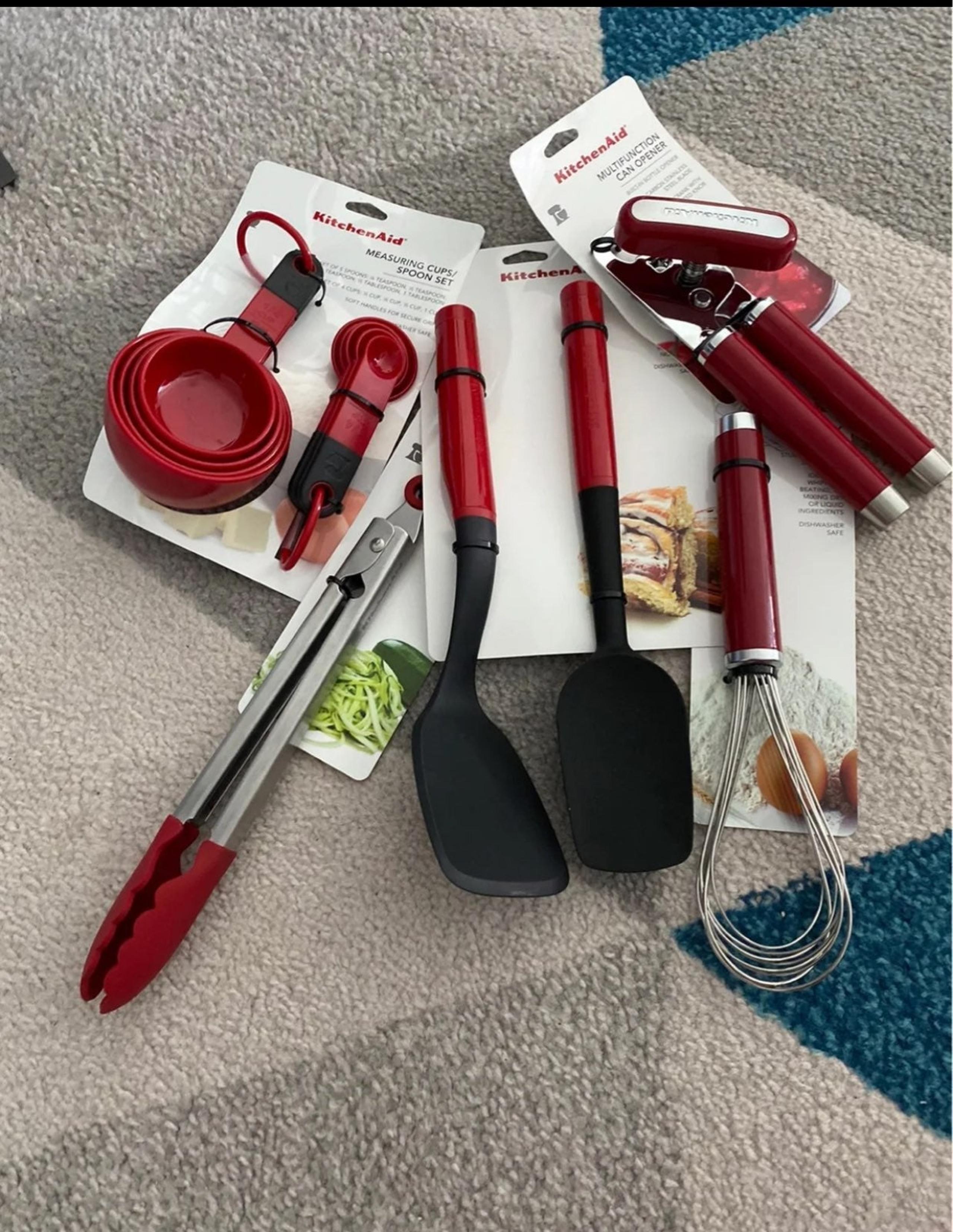 KitchenAid Red Kitchen Utensils Set
