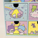 Sanrio Little Twin Stars house chest/organizer with drawers