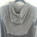 Mountain Hardware Charcoal Gray Safarin Full-Zip Hoodie Sweatshirt Size Large