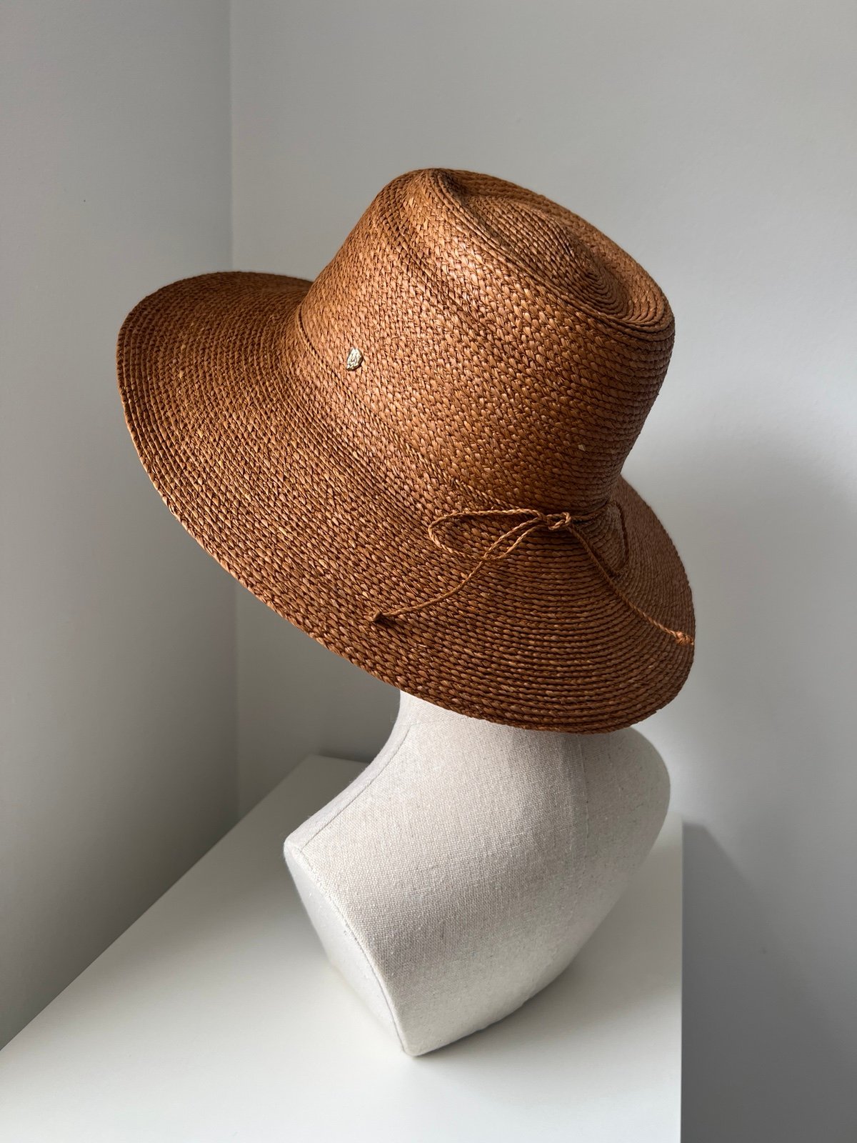 helen kaminski raffia fedora hat