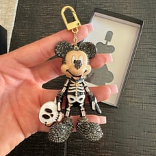 Baublebar Mickey Skeleton Bag Charm