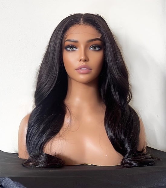22 Inch 5x5 HD Lace Closure Wig; Style: ARIANA
