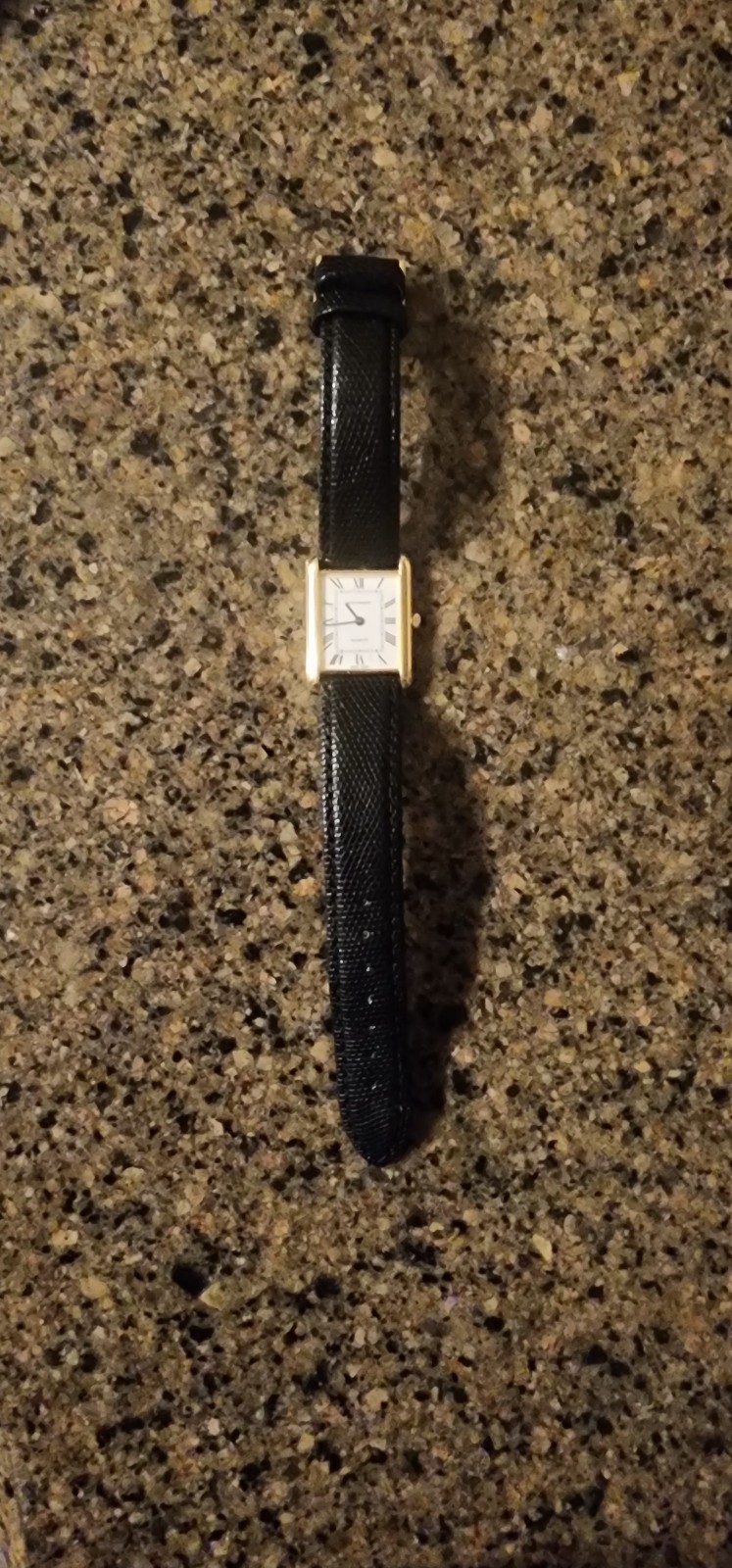 Movado Mens Tank Watch
