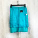 SIENA | Teal ~ Turquoise Leather Pencil Skirt size 4 with slit zippered clo